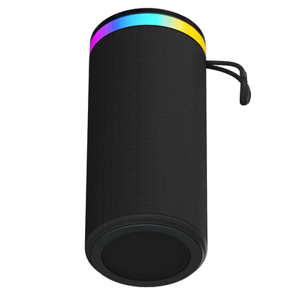 SUPERSONIC SC-2440BT BLK Portable Bluetooth Speaker with LED Lights, FM Radio and TWS