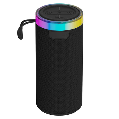 SUPERSONIC SC-2440BT BLK Portable Bluetooth Speaker with LED Lights, FM Radio and TWS