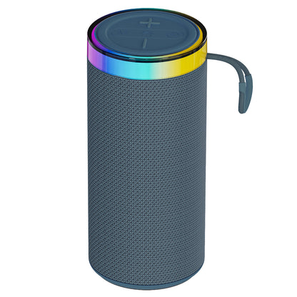 SUPERSONIC SC-2440BT BLU Bluetooth Portable Speaker with LED Lights, FM Radio and TWS