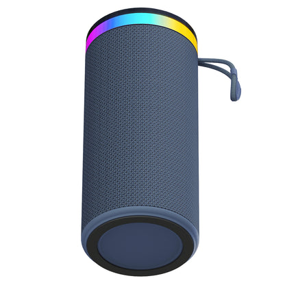 SUPERSONIC SC-2440BT BLU Bluetooth Portable Speaker with LED Lights, FM Radio and TWS