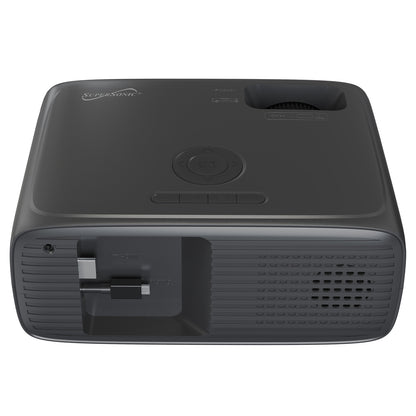 SUPERSONIC SC-282P Compact Bluetooth HD LED Projector with Full HD Support