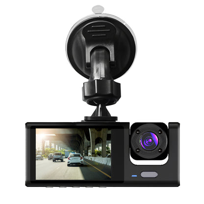 SuperSonic SC-580DC RoadEyePro 1080p 3-Channel Dash Cam with Front, Cabin, and Rear Cameras