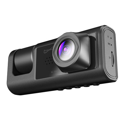SuperSonic SC-580DC RoadEyePro 1080p 3-Channel Dash Cam with Front, Cabin, and Rear Cameras