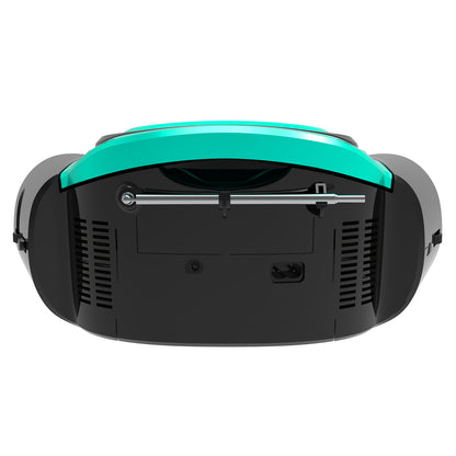 Supersonic SC-726BT Teal Portable CD Boombox with Bluetooth and AM/FM Radio