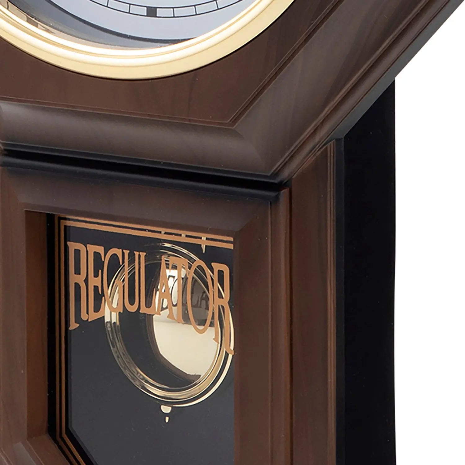 TIMEKEEPER 17-inch Wood Pendulum Wall Clock with Westminster Chime - Model 180WAGM