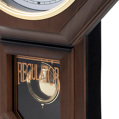 TIMEKEEPER 17-inch Wood Pendulum Wall Clock with Westminster Chime - Model 180WAGM