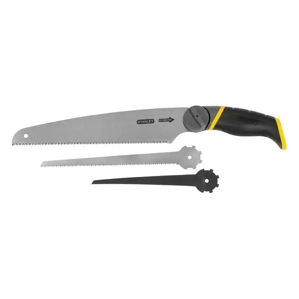 STANLEY 20-092 Multipurpose 3-in-1 Saw with Ergonomic Handle and Blade Storage