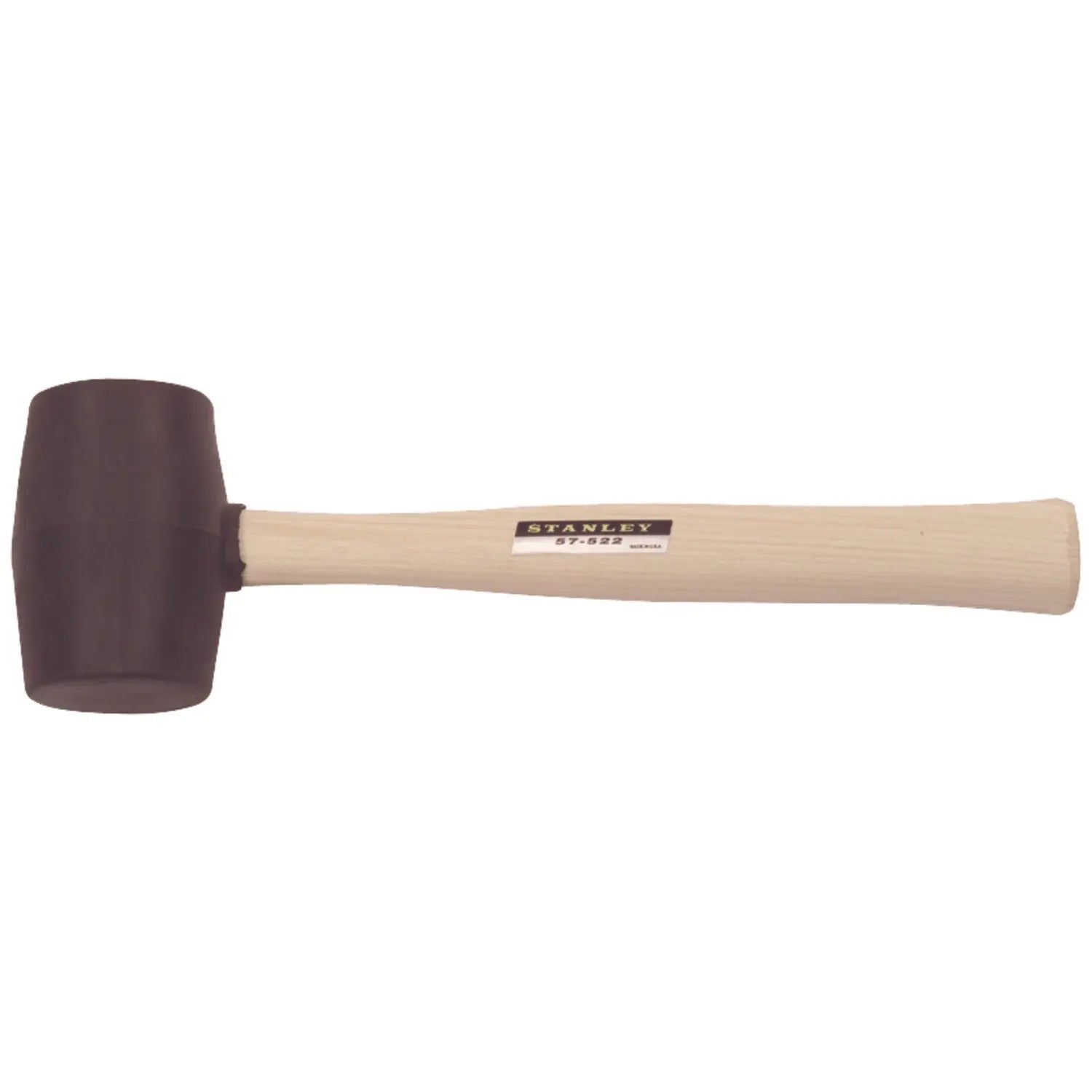 Stanley 57-522 18 oz Rubber Mallet for Precise Tapping and Surface Protection