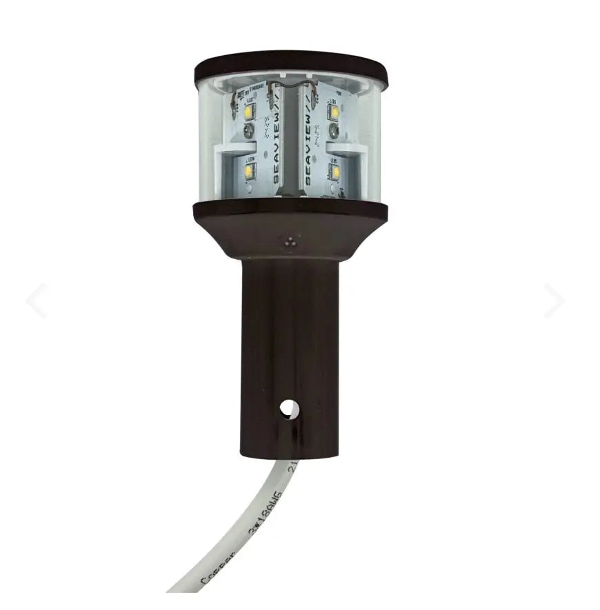 Seaview LTBLED12C5BLK Top 3NM Combination Mast Head LED Light in Black