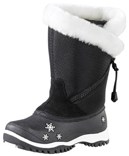 BAFFIN Switzerland Junior Boots, Size 5, Black – Durable and Comfortable Footwear for Young Adventurers