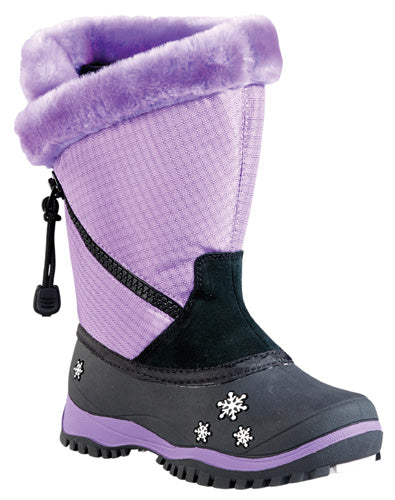 BAFFIN Switzerland Junior Mauve Boots, Size 6, SNFL-J015-MV1(6)