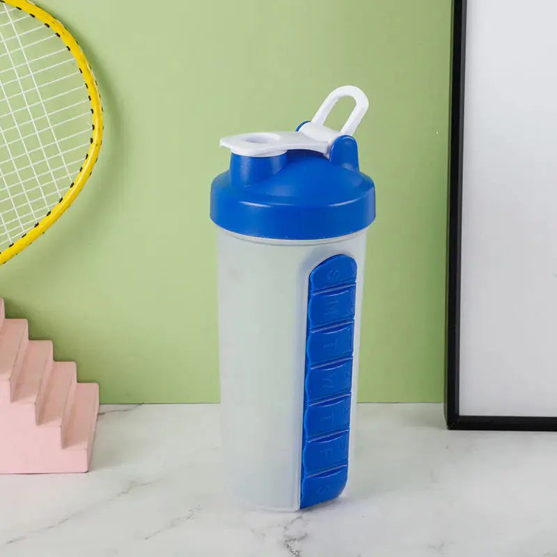 2-in-1 Pill Box & Shaker Bottle Atticus Goods