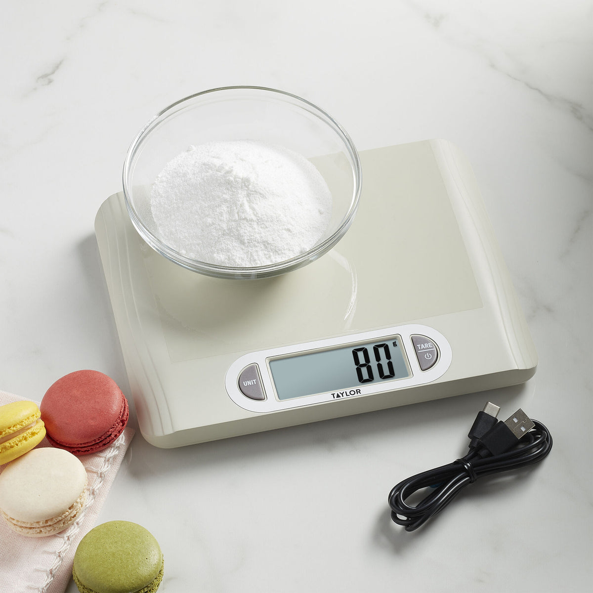 Taylor Precision Products USB-Powered Kitchen Scale 5315855