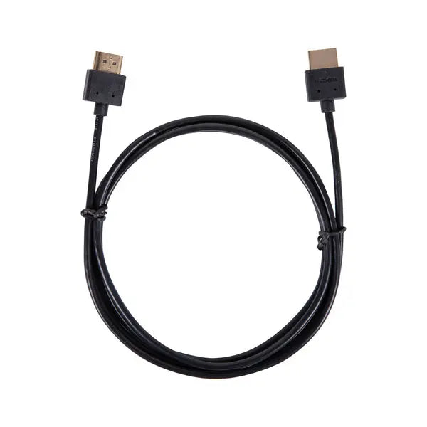 Vericom XHD01-04253 6 ft. HDMI Cable with Ethernet – Ultra-Slim Design for Tight Spaces