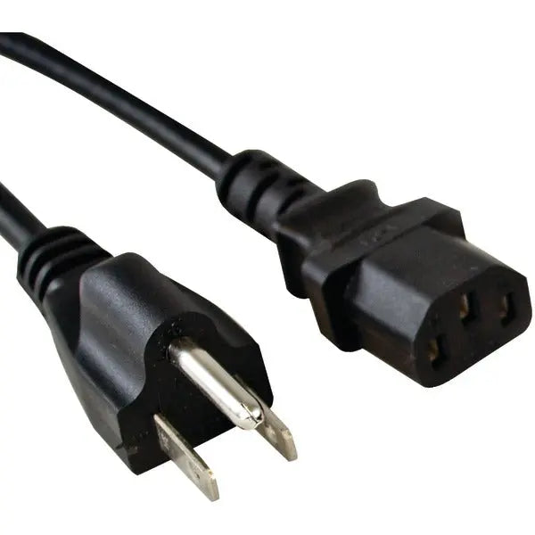 Vericom XPS04-00942 4ft 3-Prong Power Cord with NEMA 5-15P to IEC-320 C-13