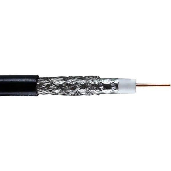 Vericom XRG06-02404 1000ft RG6 Dual Shield Coaxial Cable with Copper-Clad Steel Center Conductor