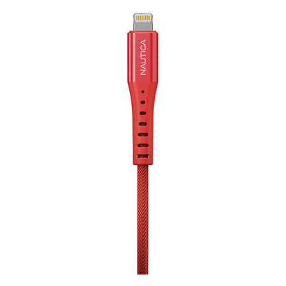 NAUTICA 60W 3-in-1 Charging Cable with USB-C to Lightning and Dual USB-C Connectors