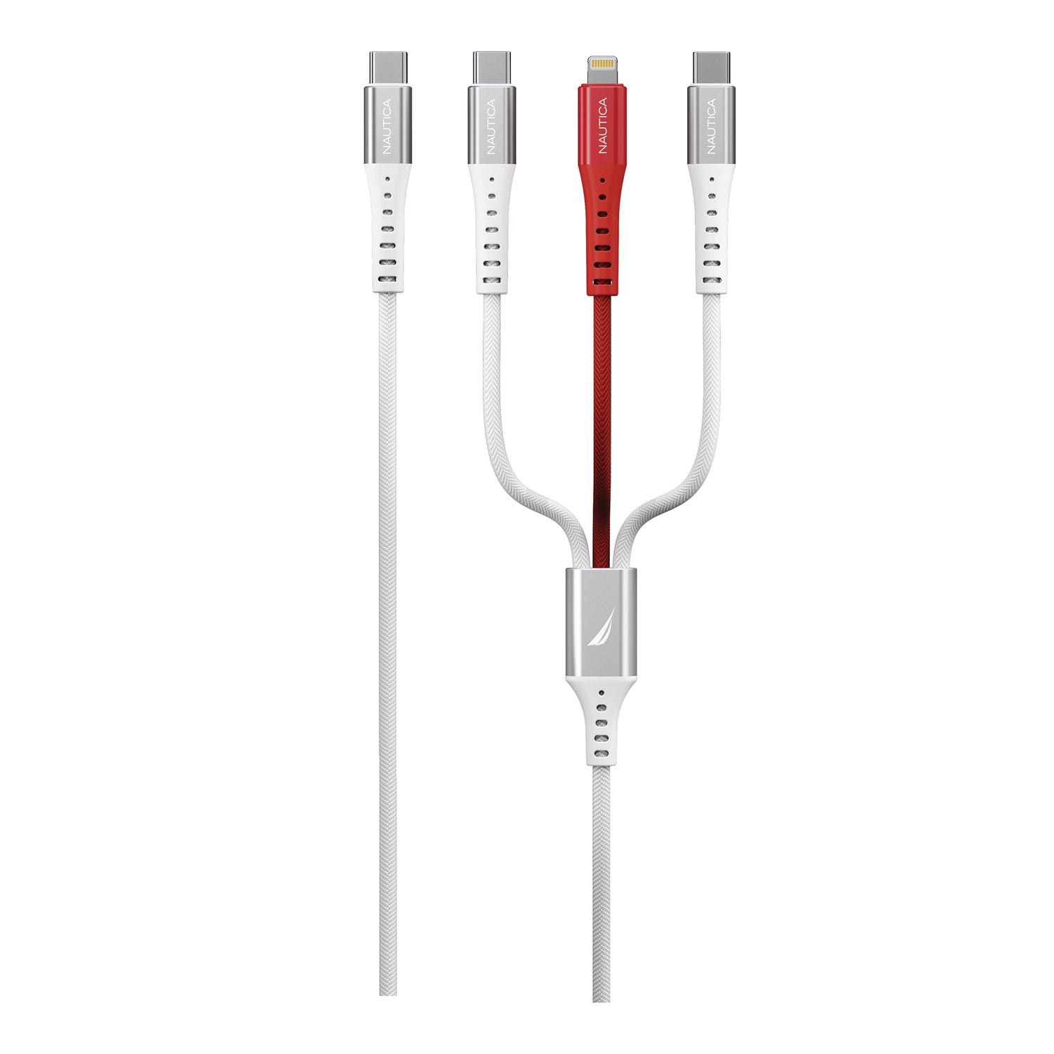 NAUTICA 60W 3-in-1 USB-C Charging Cable UCCCB11-02-04