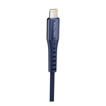 Nautica UCCCB16-01-04 4ft MFi-Certified Lightning Cable for iPhone, iPad, and iPod