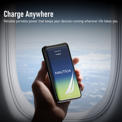 NAUTICA 10KMAH Turan Power Bank UCCPB07-03 with 22.5W USB-C PD Fast Charging