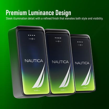 NAUTICA 10KMAH Turan Power Bank UCCPB07-03 with 22.5W USB-C PD Fast Charging