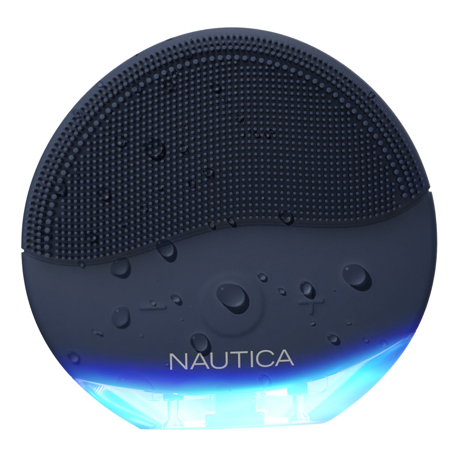 NAUTICA PC110 Sonic Facial Cleansing Brush with Night-Blue Ambient Light