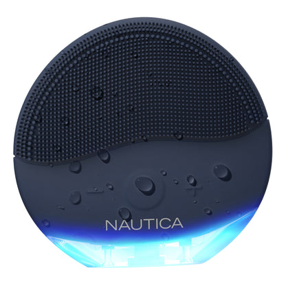 NAUTICA PC110 Sonic Facial Cleansing Brush with Night-Blue Ambient Light