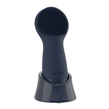 NAUTICA UCCPC03-01 PC130 Sonic Facial Cleansing Brush with Anti-Wrinkle Head and Night-Blue Ambient Light