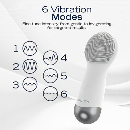 NAUTICA UCCPC03-34 PC130 Sonic Facial Cleansing Brush with Anti-Wrinkle Head
