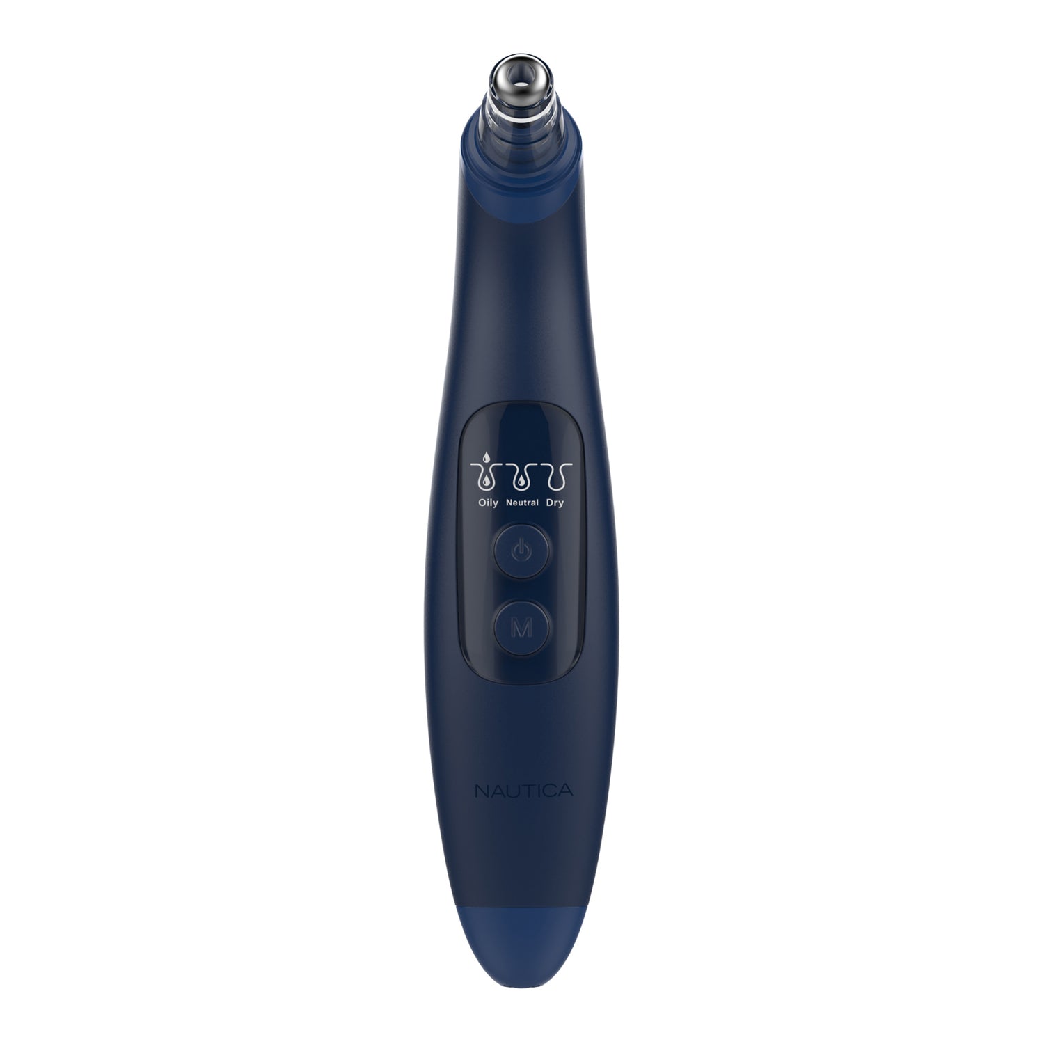 NAUTICA(R) Blackhead Remover Vacuum NVY - Portable Rechargeable Skin Care Device