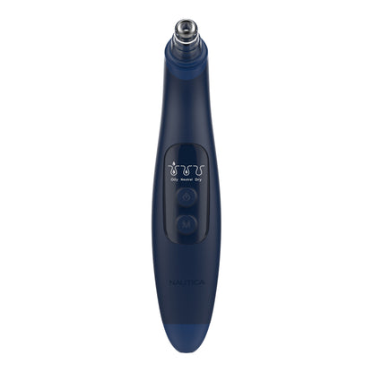 NAUTICA(R) Blackhead Remover Vacuum NVY - Portable Rechargeable Skin Care Device