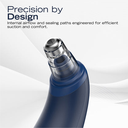 NAUTICA(R) Blackhead Remover Vacuum NVY - Portable Rechargeable Skin Care Device