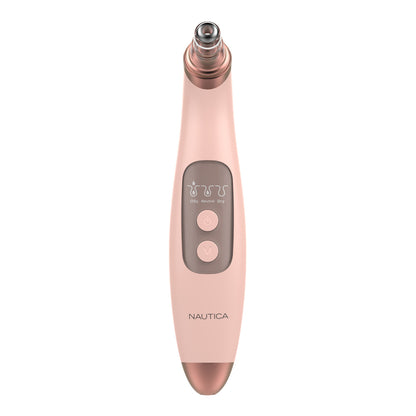 NAUTICA(R) Blackhead Remover VAC NUD - Portable Skin Purifier with Adjustable Suction Levels and Interchangeable Heads