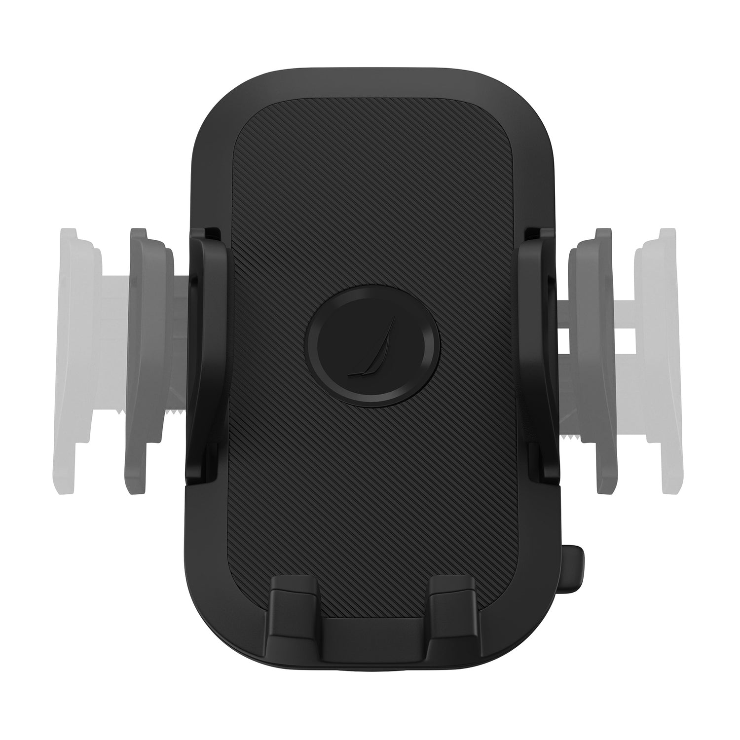 NAUTICA VNT Mount Phone Holder UCCPH02 – Urban Black, Secure Air-Vent Design with 360° Rotation for Car Dashboard and Air Vent Compatibility