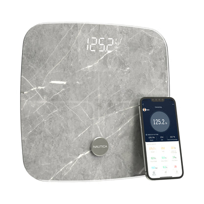 NAUTICA UCCSC02-11 Smart Body Scale with Bluetooth and Large LED Display