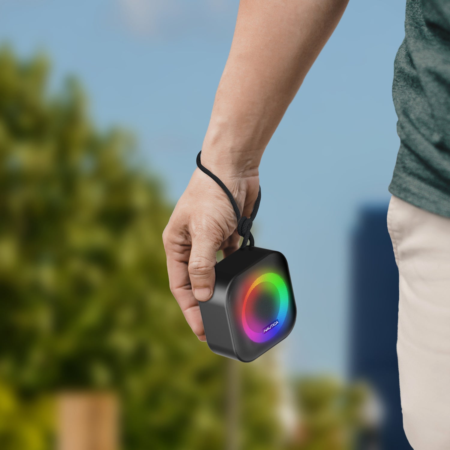 Nautica SP400 WRLS Urban Black Bluetooth Waterproof Portable Speaker