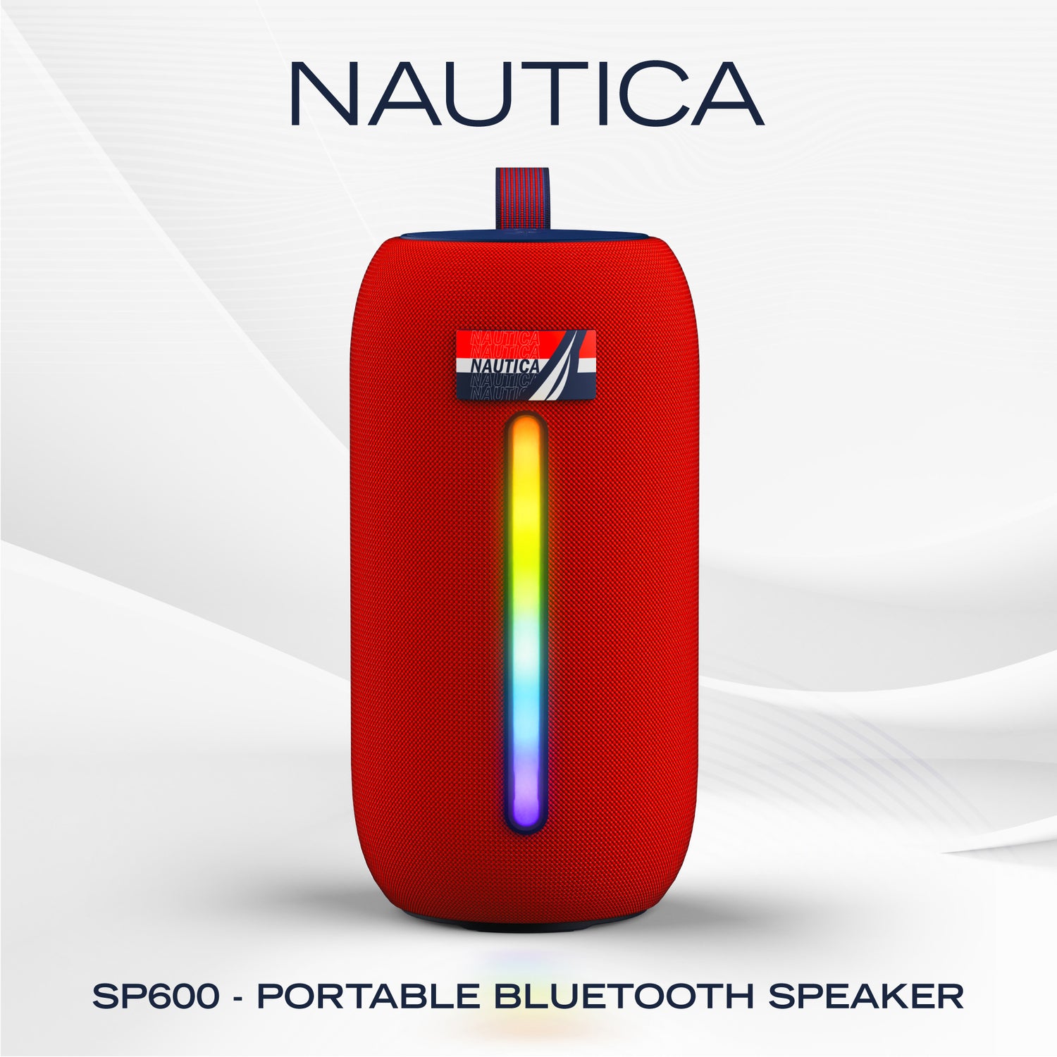 NAUTICA SP600 WRLS Urban NVR Bluetooth Portable Speaker with LED Mood Lighting and IPX5 Splashproof Design
