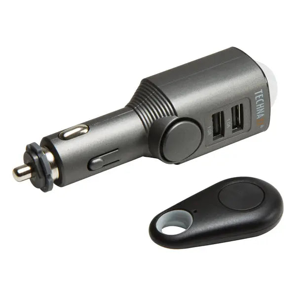 TechNaxx(R) Mobile & Auto Alarm TX-100 with 12V to 24V Rechargeable System