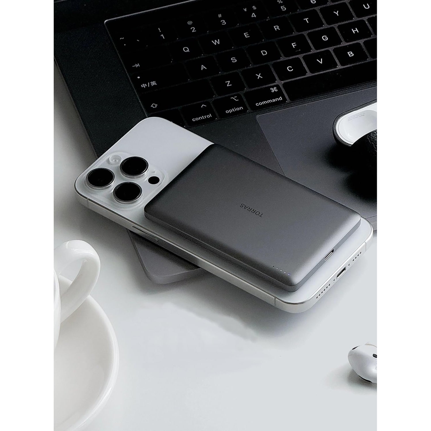 TORRAS 5000mAh Mini Magnetic Power Bank X00PB4003 – Compact Fast Charging Wireless Portable Charger