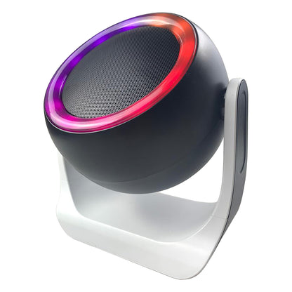 RCA BEAT-3 10-Watt Portable Mini Party Speaker with Bluetooth 5.4 and RGB Lighting