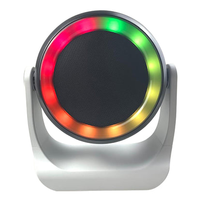 RCA BEAT-3 10-Watt Portable Mini Party Speaker with Bluetooth 5.4 and RGB Lighting