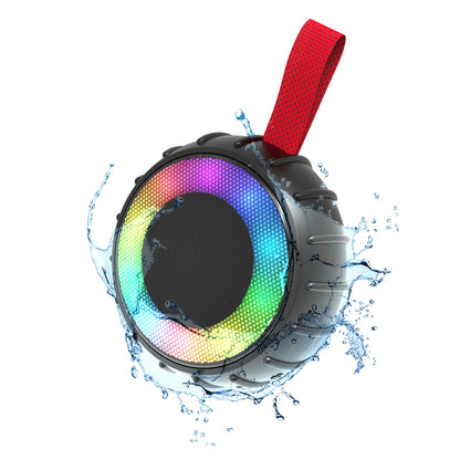 RCA FLAME-101BLACK 2-Inch Portable Mini Party Speaker with RGB Flame-Effect Lighting