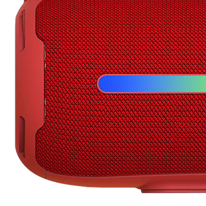 RCA FLEX-3RED Portable Bluetooth Mini Speaker with RGB Flame-Effect Lighting