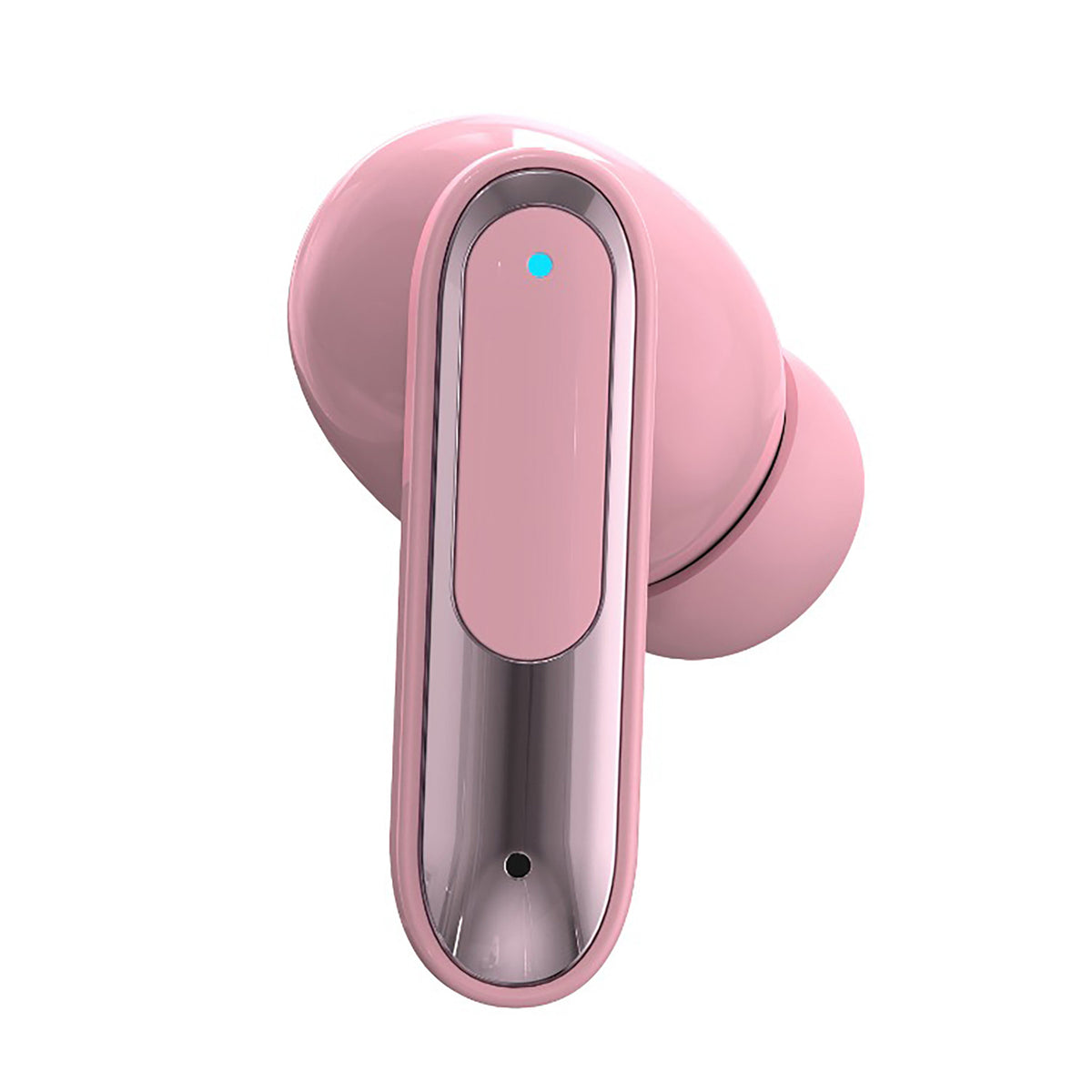 RCA WAVE-45-PINK True Wireless Earbuds with ANC, Touch Controls and Charging Display