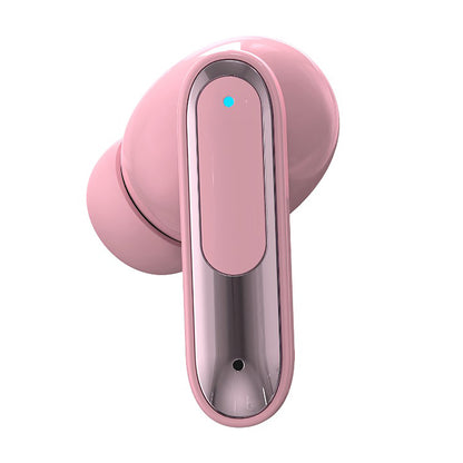 RCA WAVE-45-PINK True Wireless Earbuds with ANC, Touch Controls and Charging Display