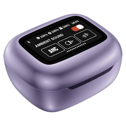 RCA WAVE-45PUR True Wireless Earbuds with Active Noise Cancellation, Purple