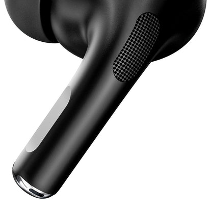 RCA WAVE-48BLACK True Wireless Bluetooth Earbuds with Charging Case and Display