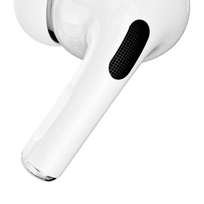 RCA WAVE-48WHITE True Wireless Bluetooth Earbuds with Charging Case and Display, White