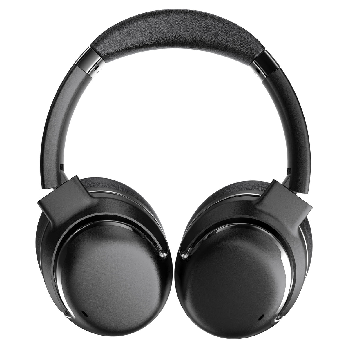 RCA WAVE-76BLACK Wireless Bluetooth 5.4 ANC Headphones with 40 mm Drivers, Black