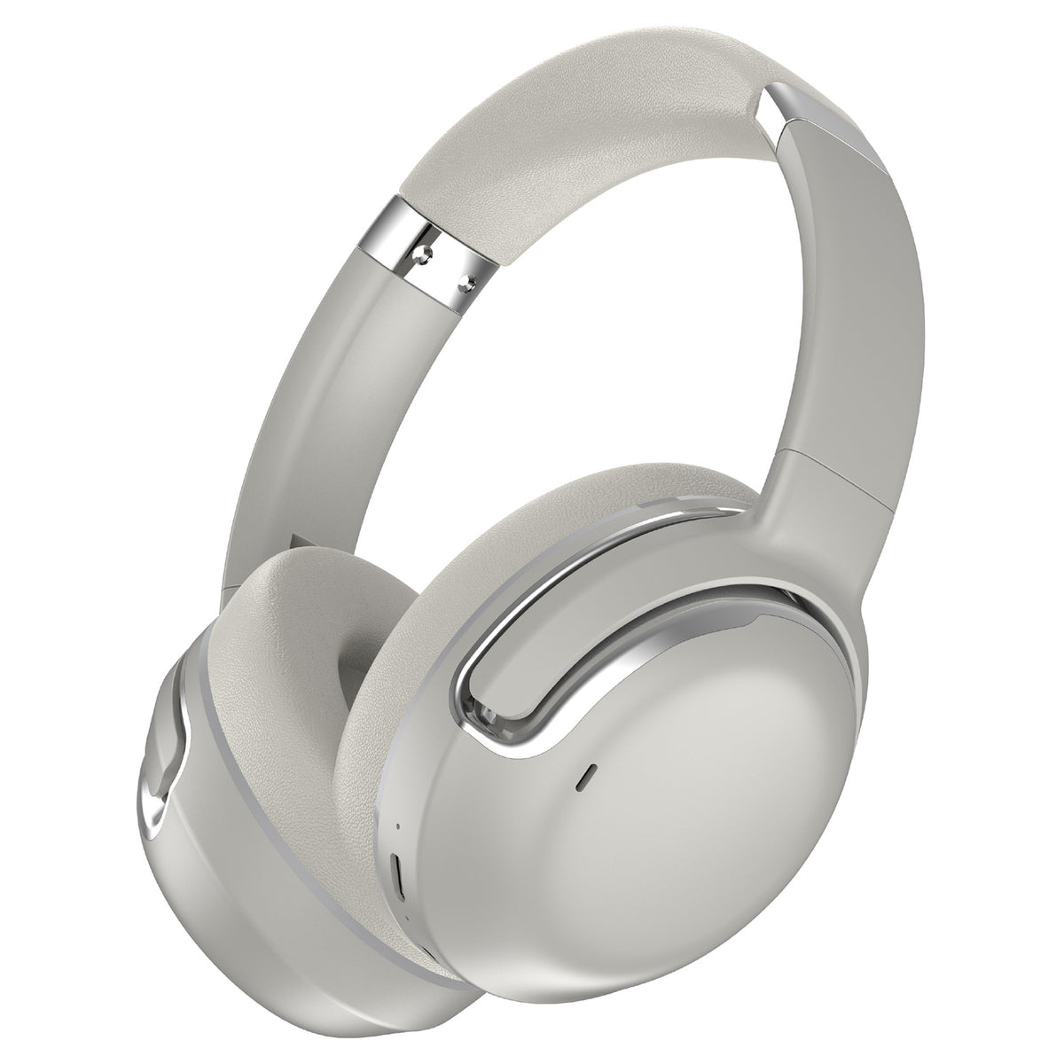 RCA WAVE-76SLV Wireless Bluetooth 5.4 Headphones with Active Noise Cancellation, Silver